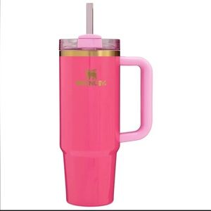Stanley Flowstate Quencher 30oz Tumbler Pink Parade